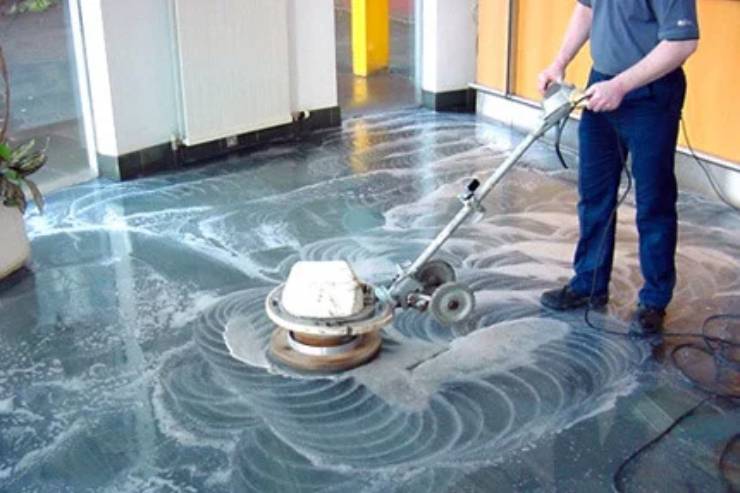 Professional Granite Cleaning and Polishing Service by Sharanya Marbles